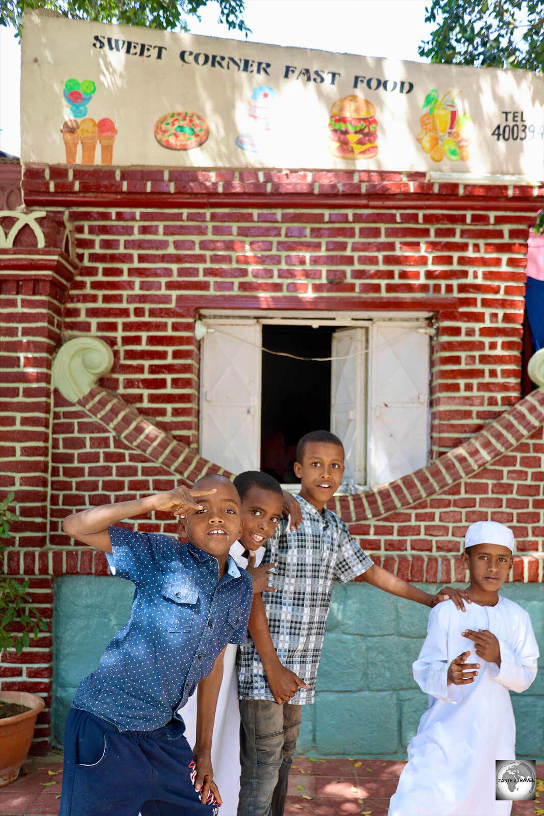 Christian and Muslim friends, together in the city of Keren.