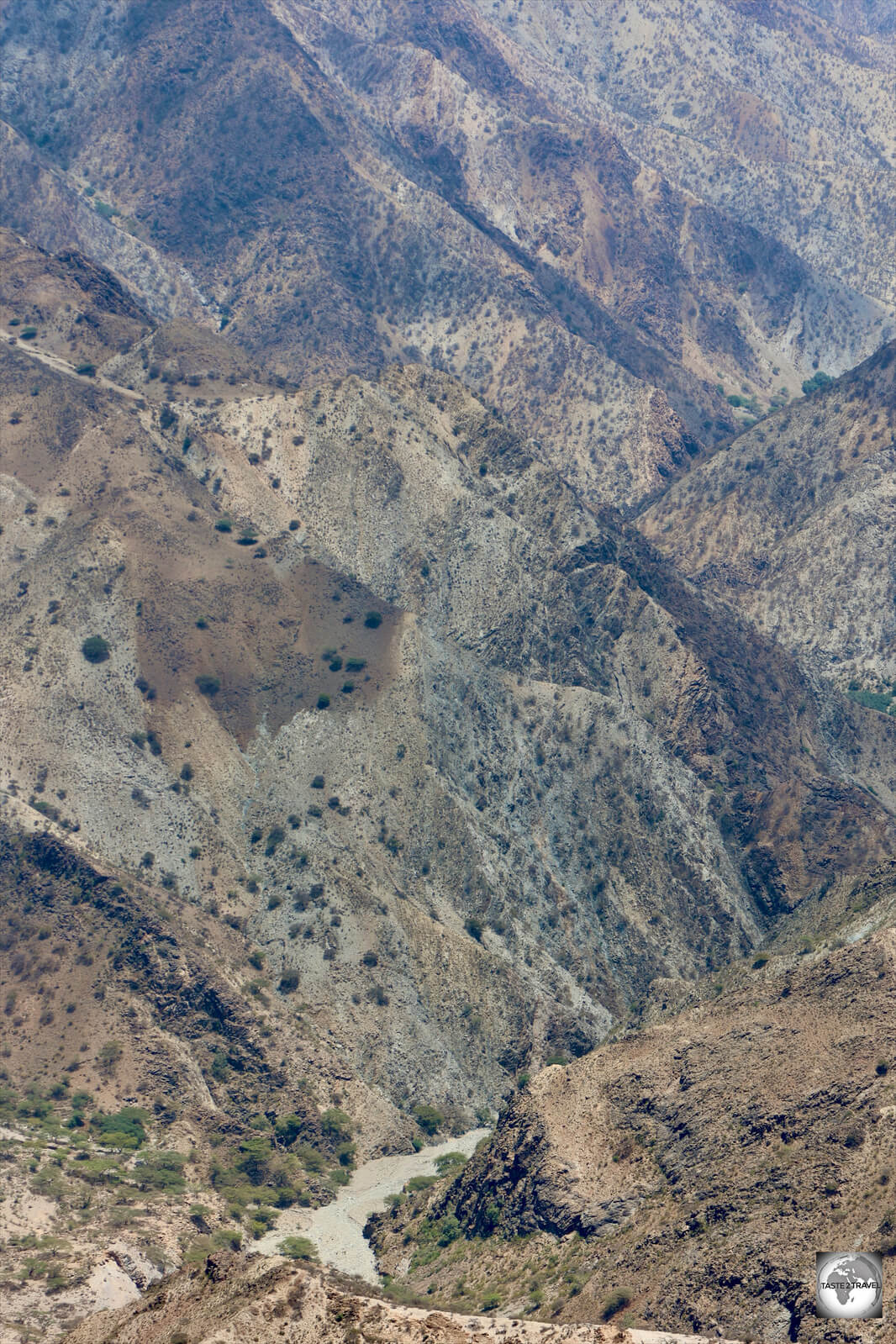 A view of the Great Rift Valley at Qohaito.