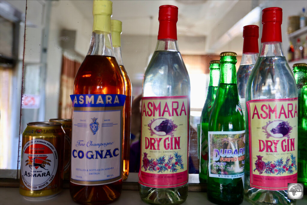 Asmara Brewery produces a range of popular alcoholic beverages.