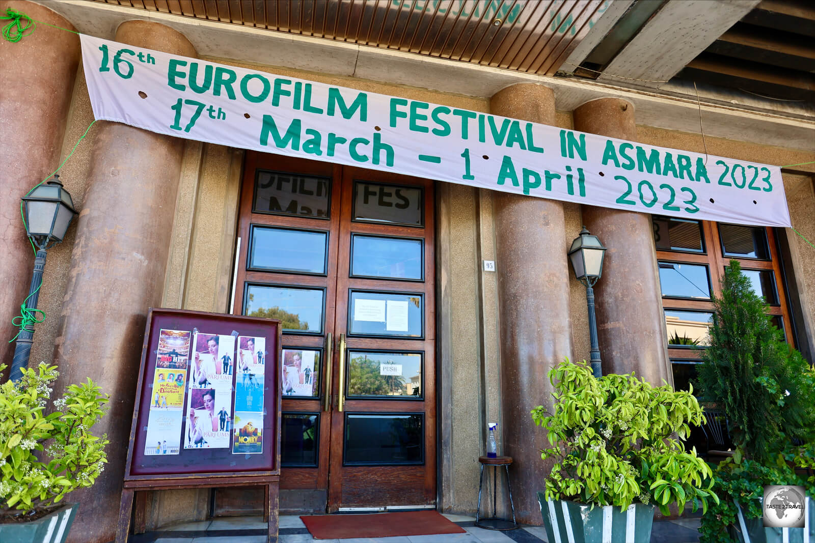 During the time of my visit, Cinema Roma was hosting a Euro Film festival.