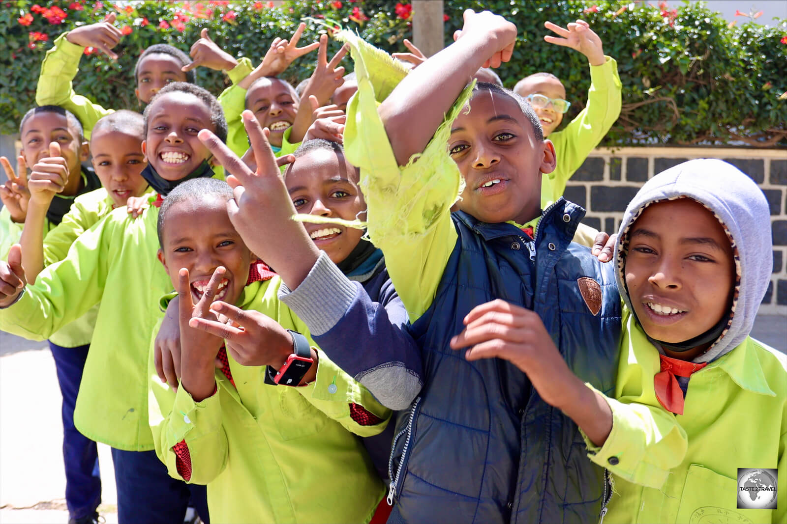 School boys in Asmara.