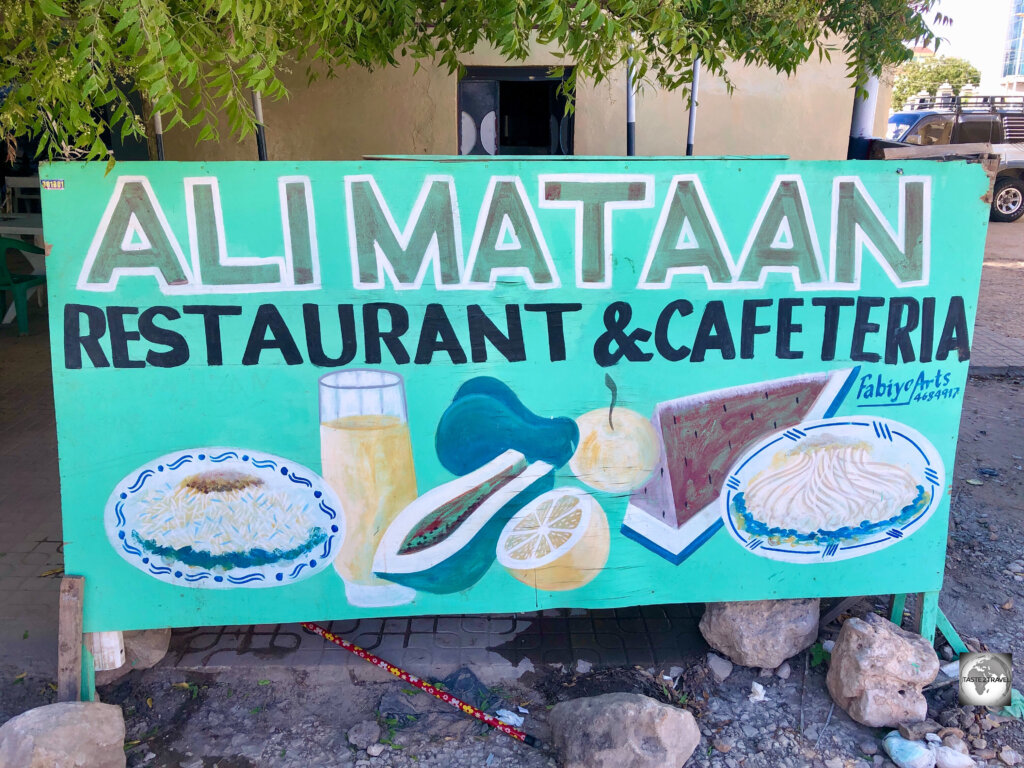 Restaurant in Hargeisa.