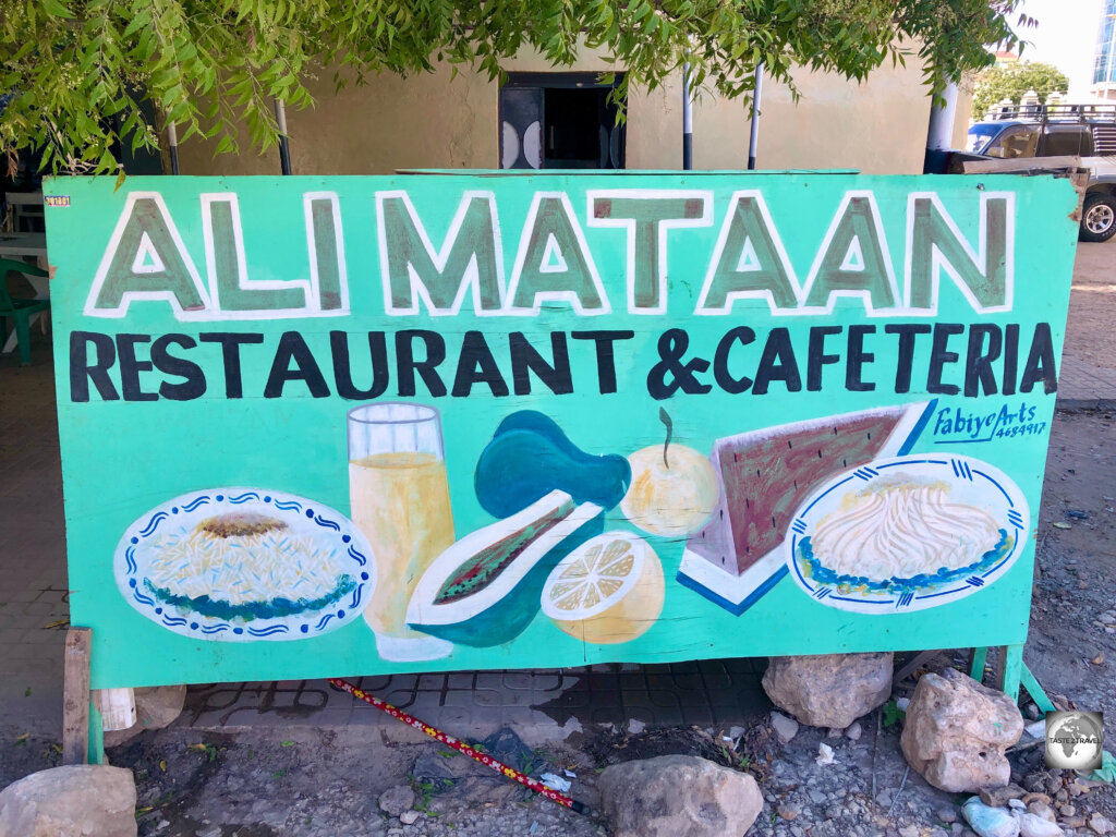 Restaurant in Hargeisa.