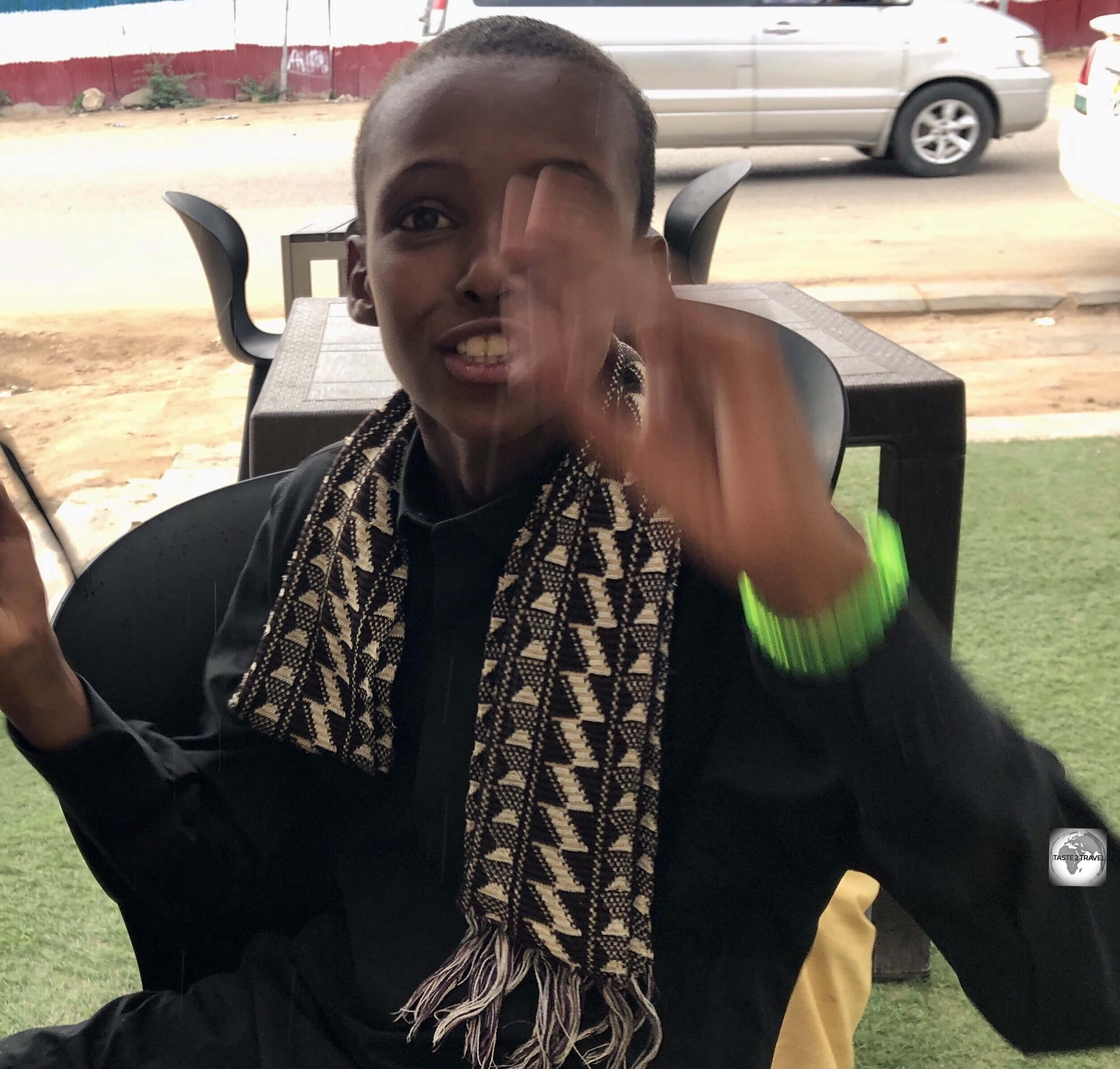 A friendly Somali in Hargeisa.
