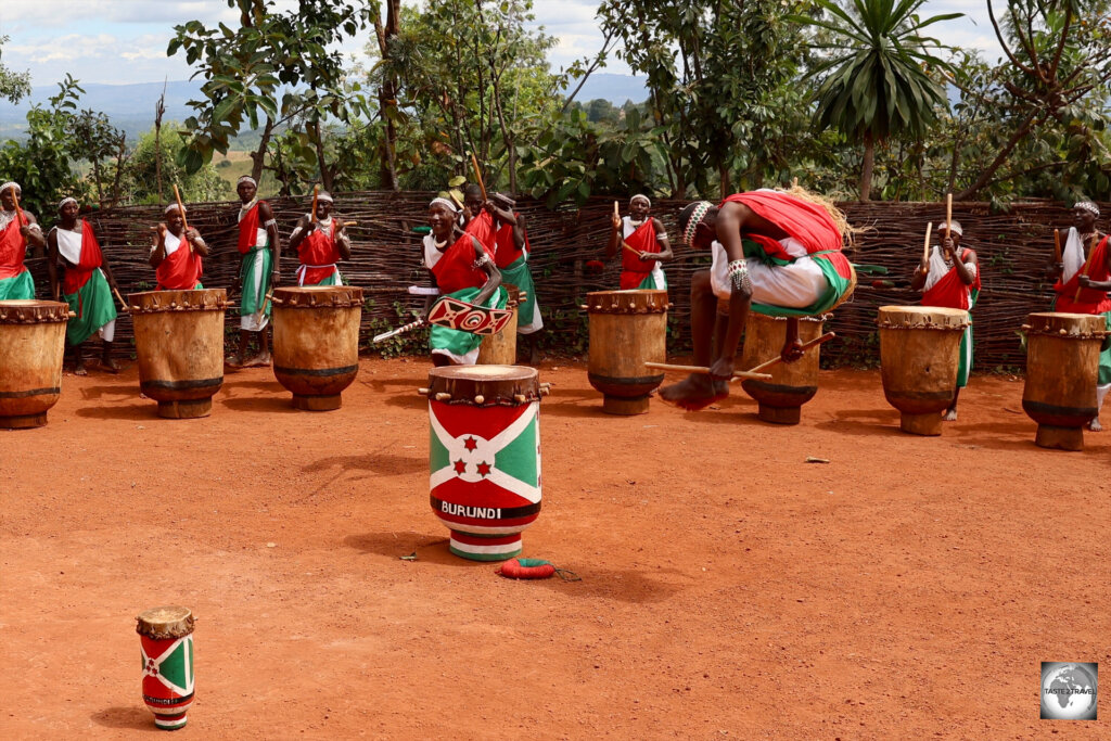 The Gishora Royal Drummers.