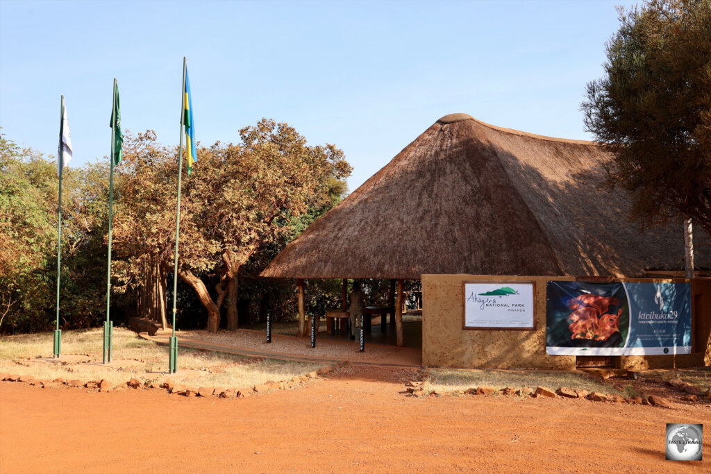 The Visitors' centre at Akagera National Park.
