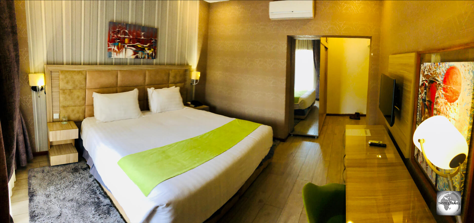 Rooms at the Court Boutique Hotel in Kigali are modern, clean, spacious and very comfortable.