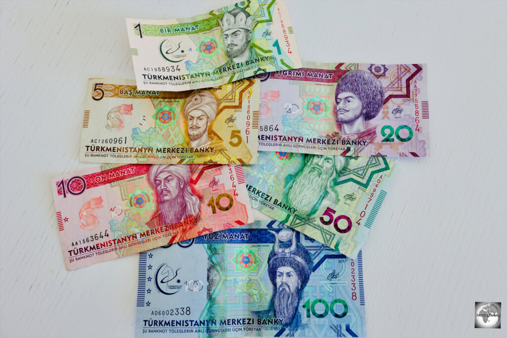 The manat is the official currency of Turkmenistan.