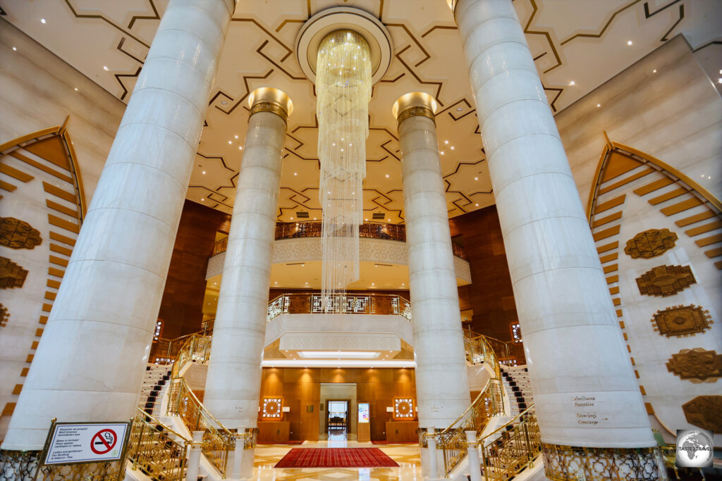 My accommodation in Ashgabat, the recently opened 5-star 5-star, Yyldyz Hotel.