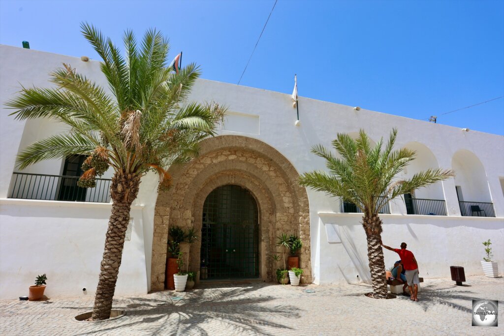 A view of the Ottoman-era prison which lies in the heart of Tripoli old town.