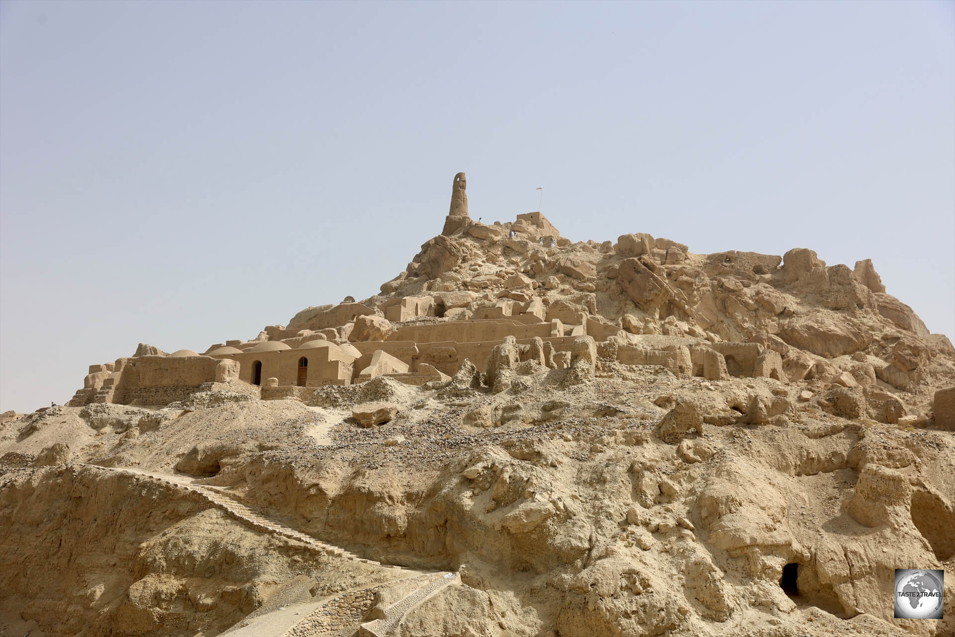 A view of Shahr-e Gholghola, also known as the "City of Screams".