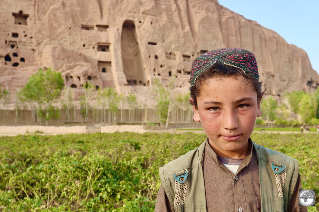 A young boy at Bamyan.