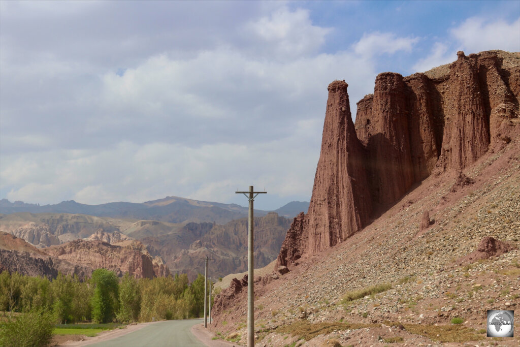 On the road to Bamyan, Afghanistan.