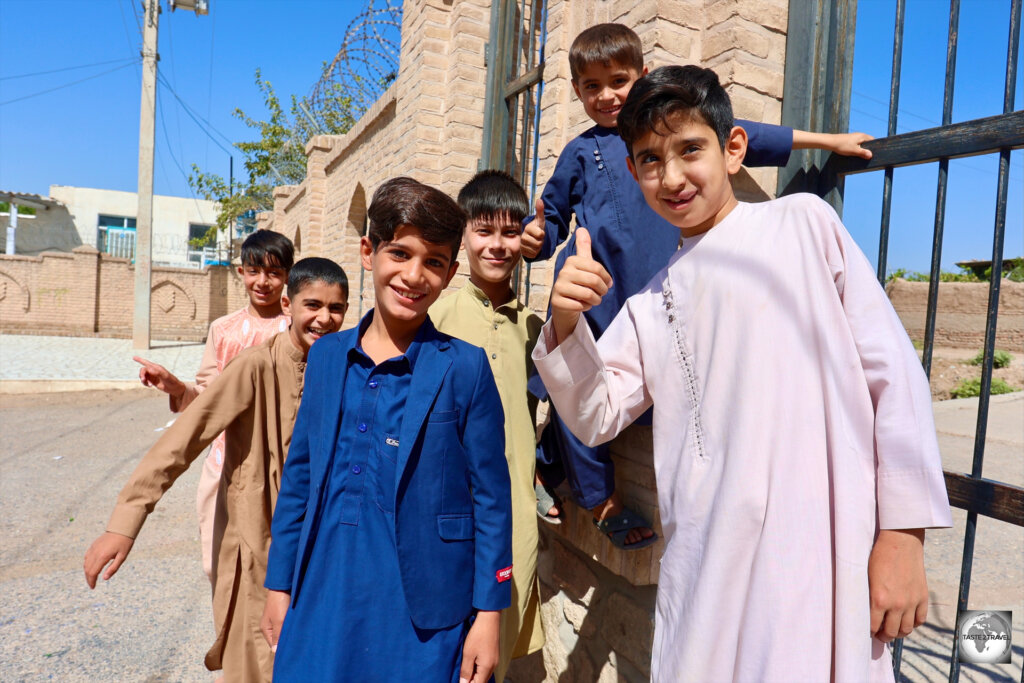 Young boys in Herat.