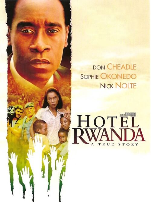 The events, which took place at the Hotel des Mille Collines during the genocide, formed the inspiration for the movie "Hotel Rwanda".
