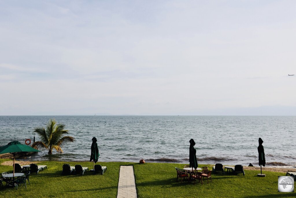 A view of Lake Kivu at Gisenyi.